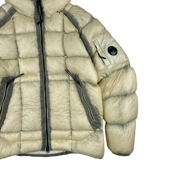 CP Company Down Filled DD Shell Lens Viewer Puffer Jacket - Large