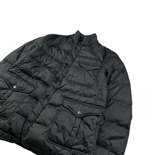CP Company Early 2000's Grey Nylon Down Jacket - XXL