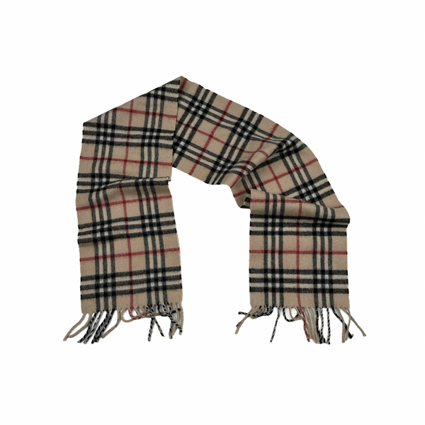 Burberry Cashmere Wool Scarf