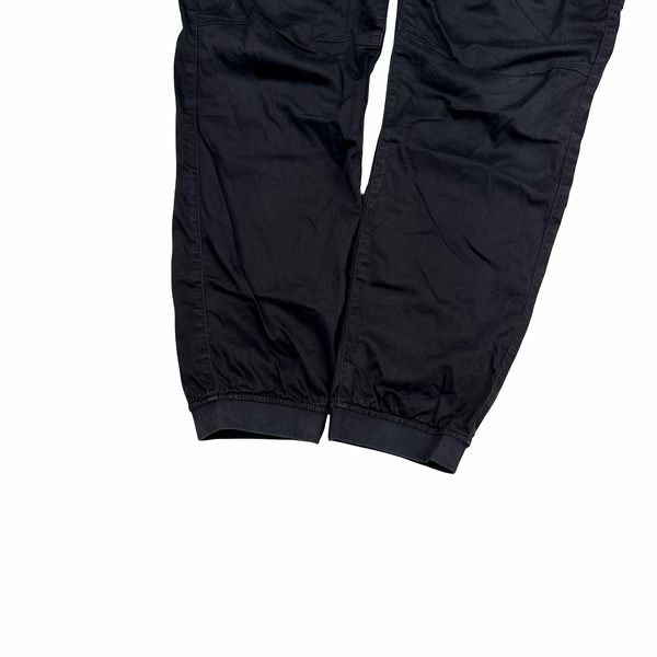 Stone Island 2024 Black RE-T Fit Cargos - 34"