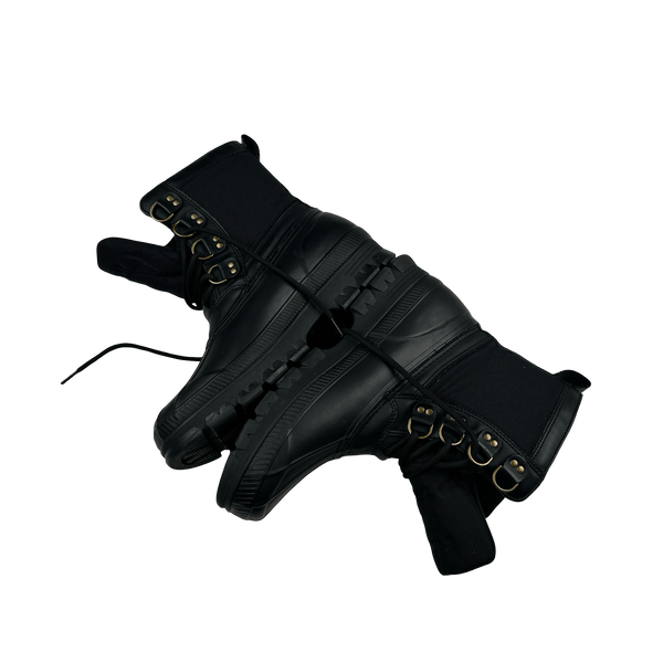 Ralph Lauren Polo Black Winter Laced Boots - UK 9