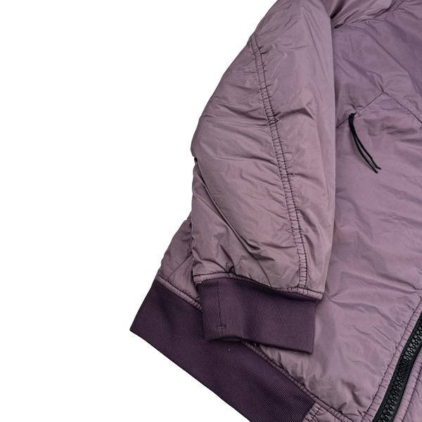 Stone Island 2020 Lavender Garment Dyed Primaloft TC Jacket - XL