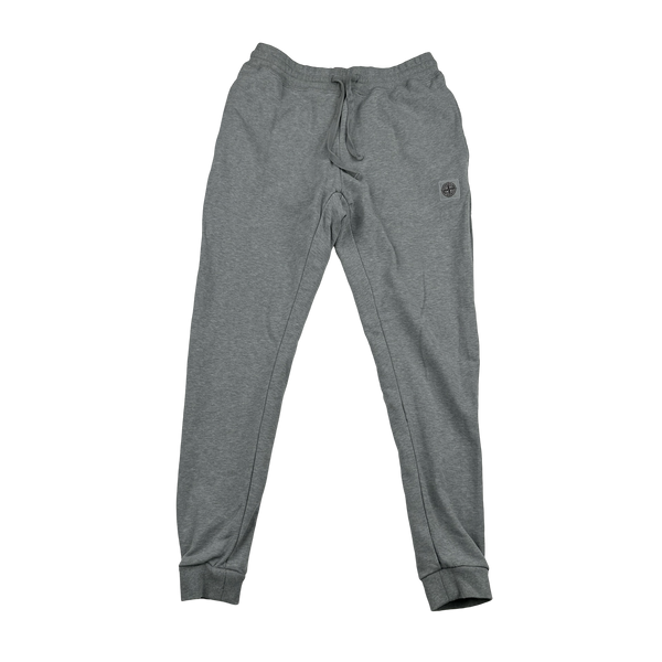 Stone Island 2015 Grey Spellout Patch Hoodie Tracksuit - Medium