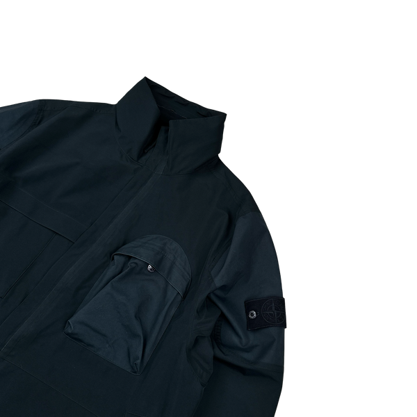 Stone Island 2018 Navy Ghost Tank Shield Jacket - XL – Mat's Island