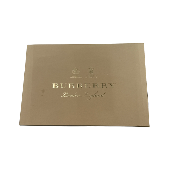 Burberry Navy Down Filled Hooded Puffer Jacket - Medium