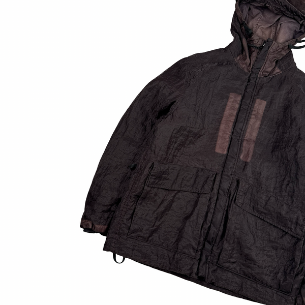 Stone Island 2001 Red Monofilament Mesh Jacket - Medium
