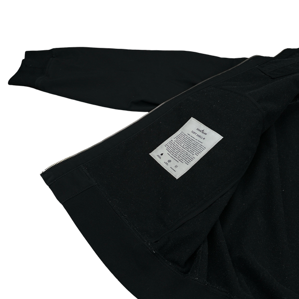 Stone Island 2019 Black Fleece Lined Soft Shell - XXL