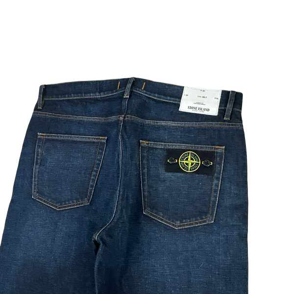 Stone Island 2018 Slim Fit Dark Wash Denim Jeans - W36