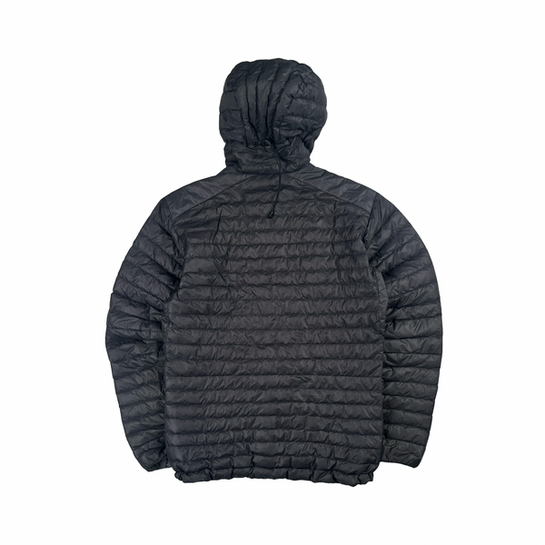 Arcteryx Black Cerium SL Down Filled Zipped Hooded Jacket - Small