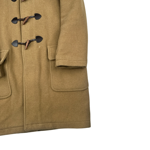 Barbour Cashmere Blend Tartan Lined Duffle Coat - Medium