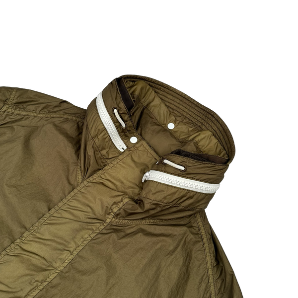 Stone Island 2013 Khaki Membrana TC Parka Jacket - Medium