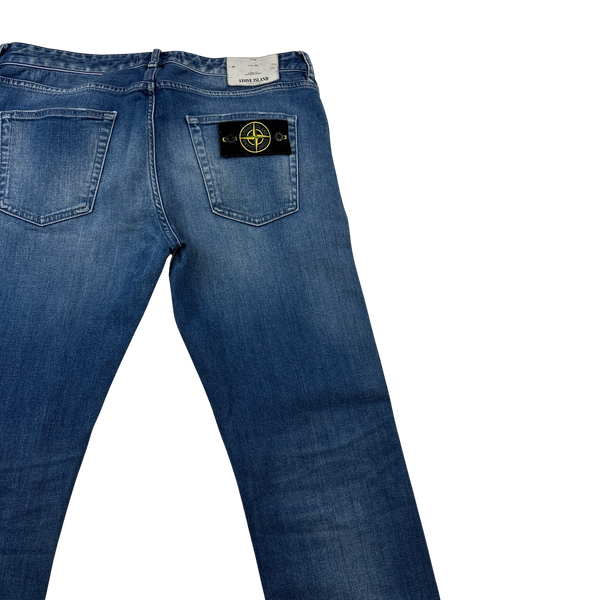Stone Island 2017 Slim Fit Light Denim Jeans - 34"