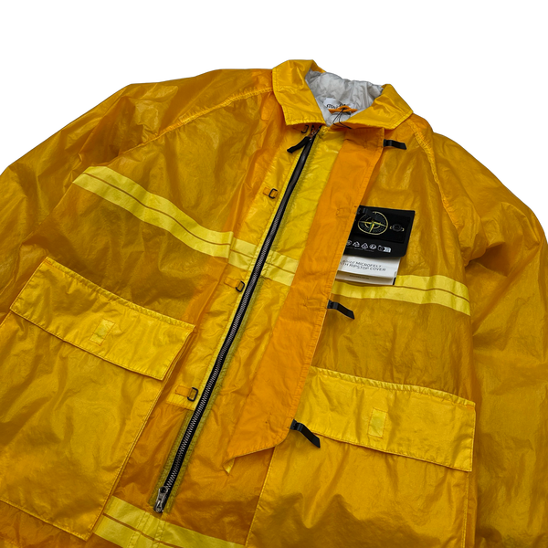 Stone island field jacket mustard sales