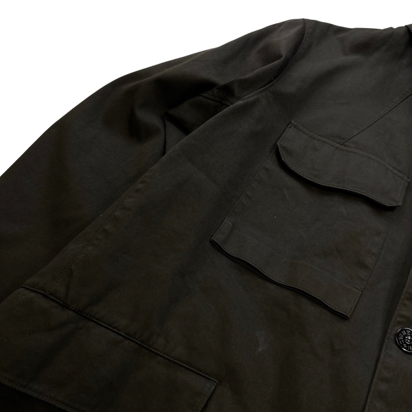 Stone Island 2005 Brown Dutch Rope Cotton Jacket - XXL