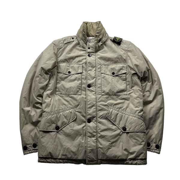Stone Island 2022 Tan Naslan Light Watro Primaloft Shoulder