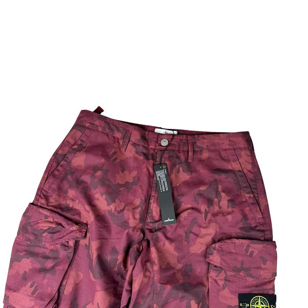 Stone Island x Supreme 2022 Ice Camo Cargo Trousers - 36"