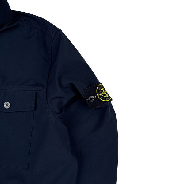 Stone Island 2014 Navy Light Soft Shell R Jacket - XXL