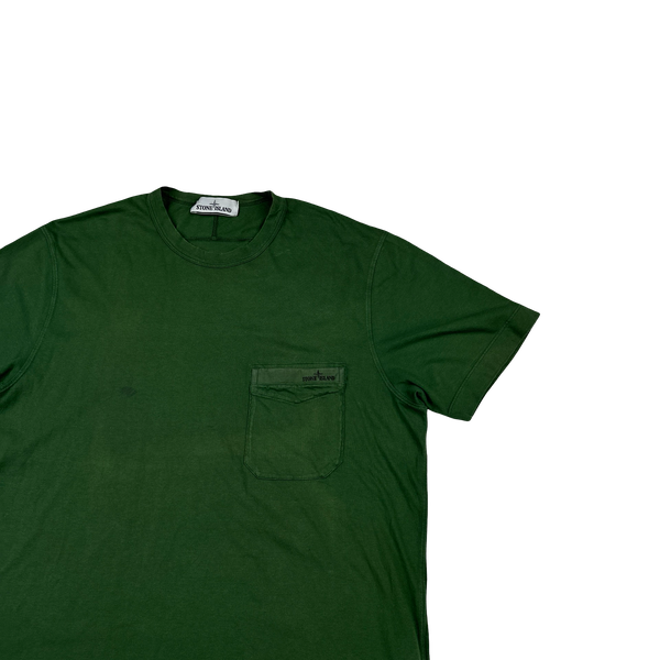 Stone Island 2015 Green Short Sleeve T Shirt - XL