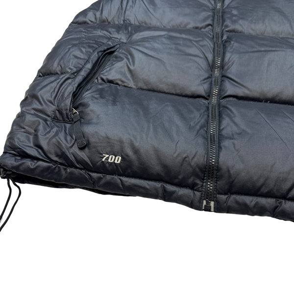 North Face Black 700 Down Filled Gilet - Large