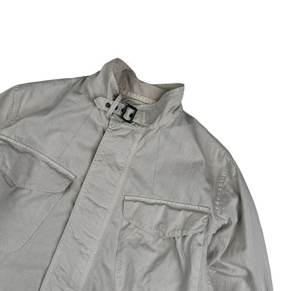 CP Company Vintage Off White  Buckle Multi Pocket Jacket - Large