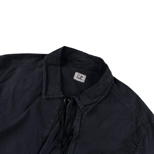 CP Company 50 Fili Navy Overshirt - Medium