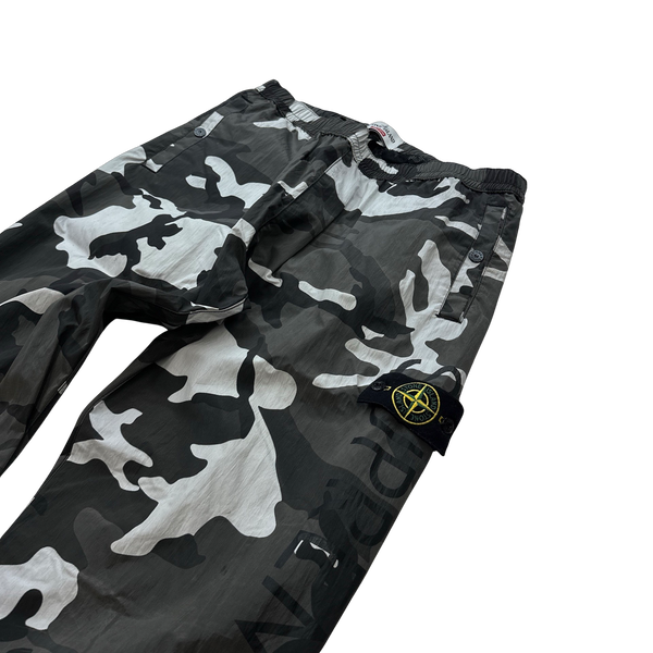 Stone Island x Supreme Grey Camo Army Trousers - Medium