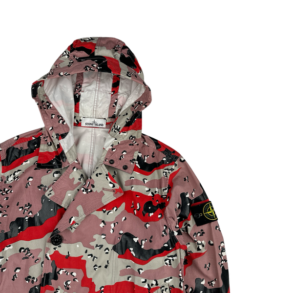 Stone Island 2020 3C+PU Desert Camo Jacket - Small