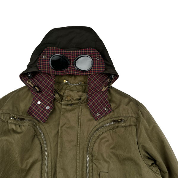 CP Company 2010 Tempo Performance Plaid Goggle Jacket - XL