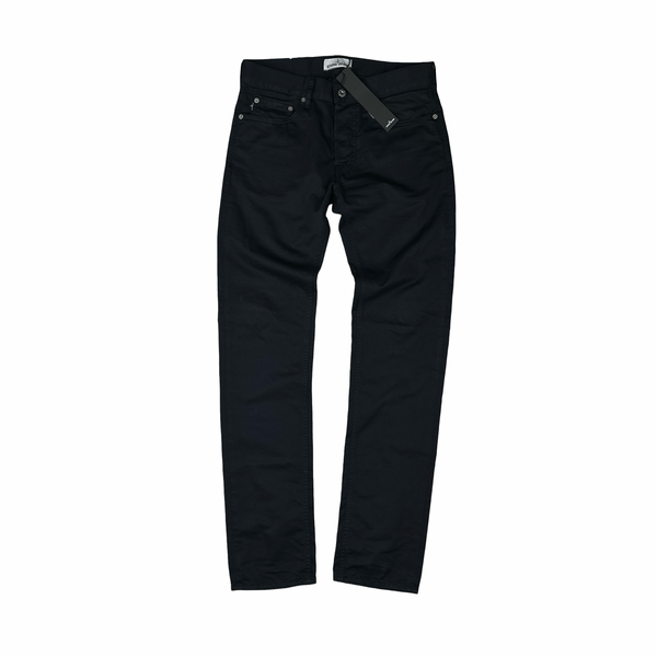 Stone Island Navy Slim Fit Cotton Trousers - Small