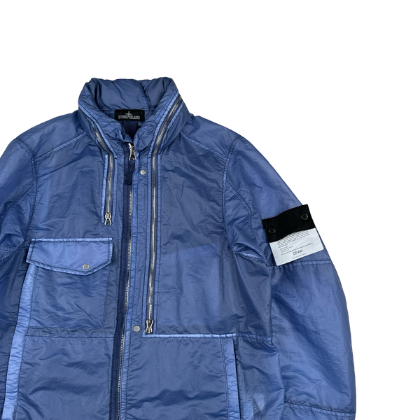 Stone Island 2020 Blue Opak Shadow Project Jacket - Large