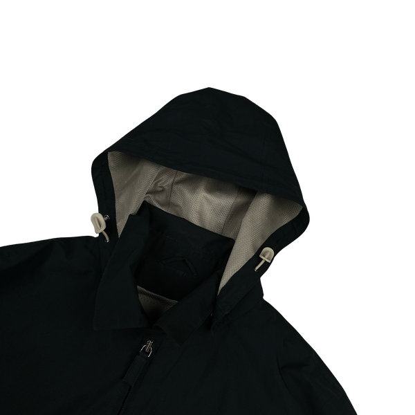 Prada Black Gore-Tex Red Tab Parka Jacket - Large