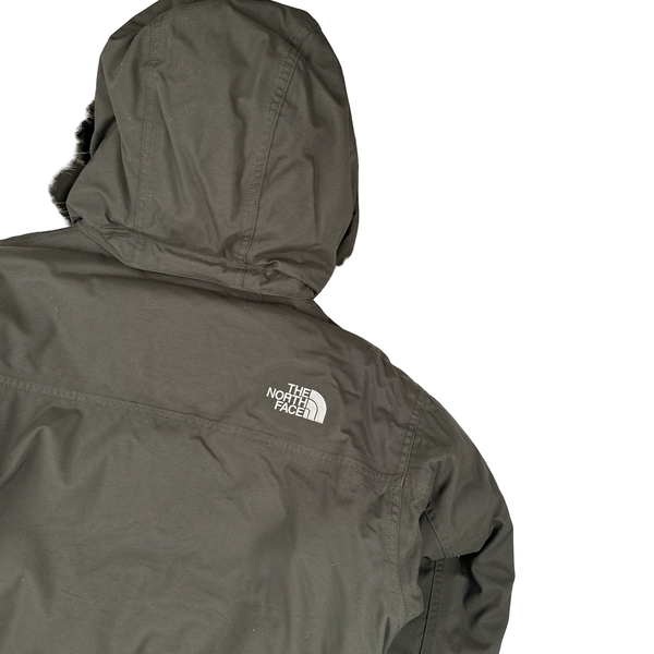 North Face Khaki Hyvent McMurdo Down Filled Parka Jacket - Medium