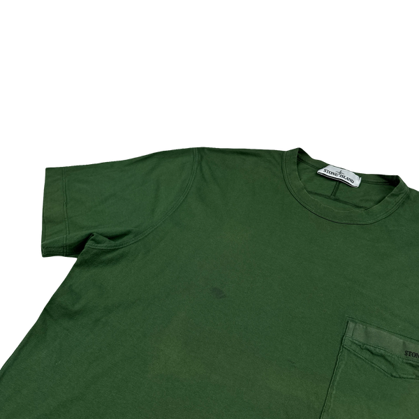Stone Island 2015 Green Short Sleeve T Shirt - XL