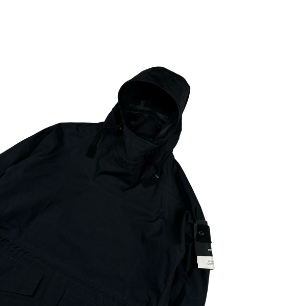 Stone Island 2022 Navy Ghost O-Venile Pullover Smock Jacket - Medium