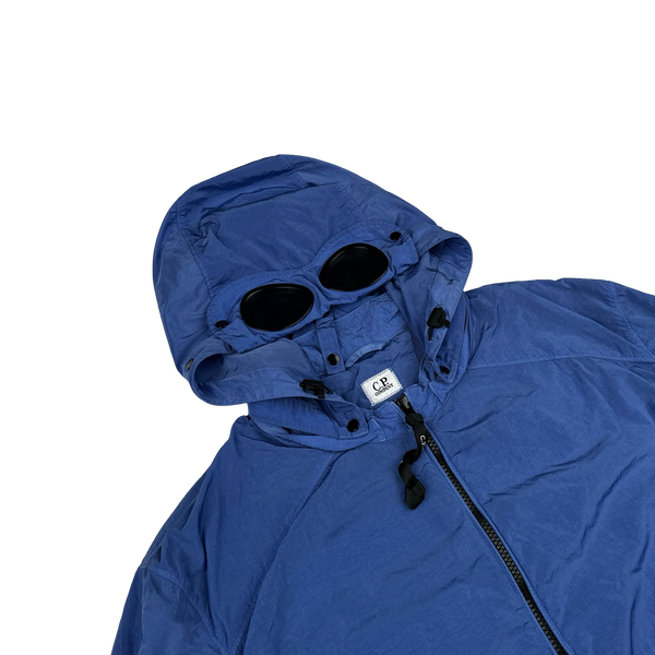 CP Company Blue Chrome R Goggle Jacket - XXL