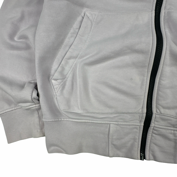 Stone Island Light Pink 2022 Zipped Hoodie - Medium