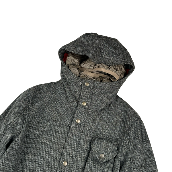 CP Company Grey MTP Liner Tweed Field Jacket - XL