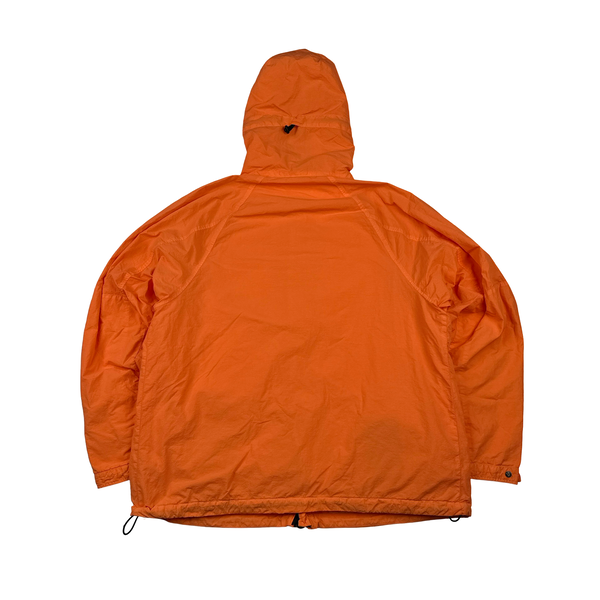 CP Company x Palace Neon Orange Nylon La Mille Goggle Jacket - Medium