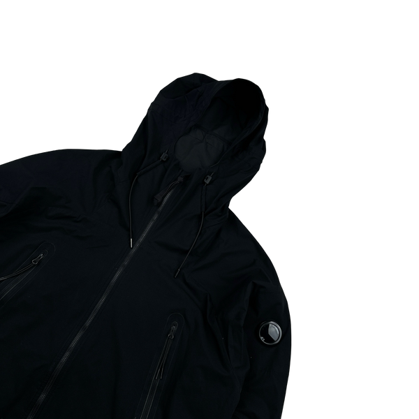 CP Company Black Pro Tek Lightweight Hooded Jacket - 3XL