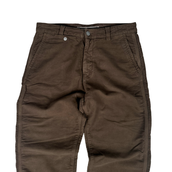 Stone Island Marina Moleskin Lo Fit Cotton Cargo Trousers - Medium