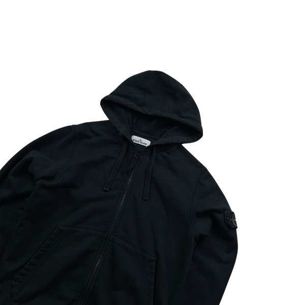 Stone Island 2020 Small Cotton Zipped Hoodie - Small