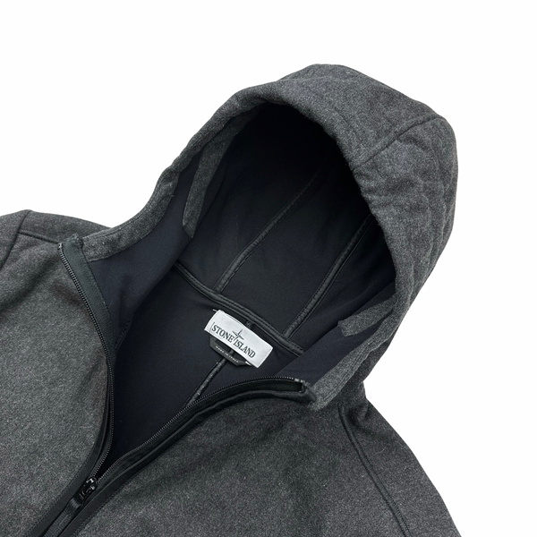 Stone Island Grey Panno R 4L Stretch Jacket - Large
