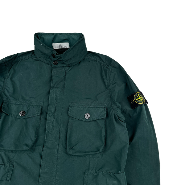 Stone Island 2018 Green David Tela Light TC Jacket - Small