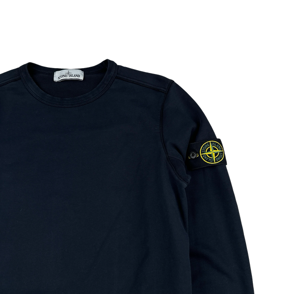 Stone Island 2019 Navy Crewneck Sweatshirt - Small