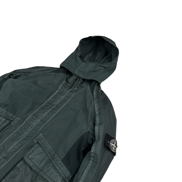 Stone Island 2013 3D Performance Cotton Tela Mussola Gommata Jacket - Large