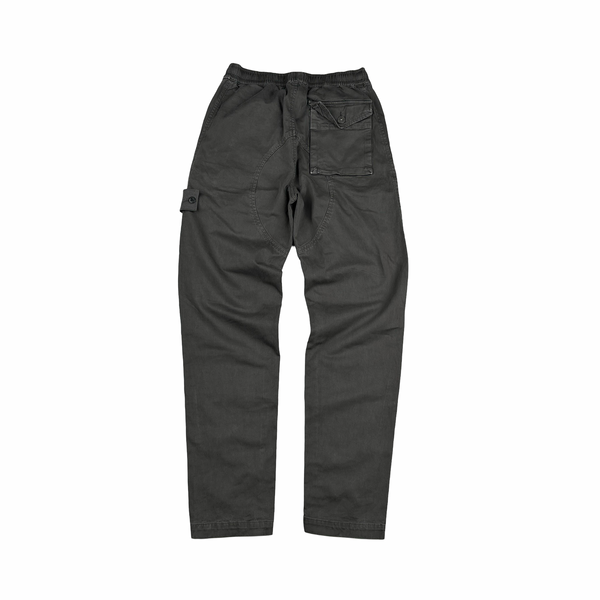 Stone Island 2020 Grey Ghost Cotton Cargo Trousers - Small