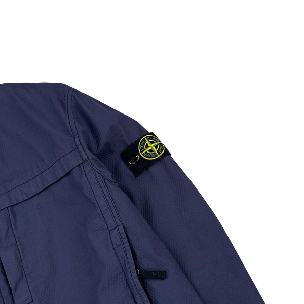 Stone Island 2014 Indigo 3D Cotton Tela Jacket - Medium