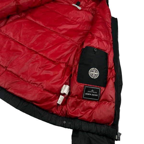 Stone Island 2009 Black Down Filled Padded Jacket - Large
