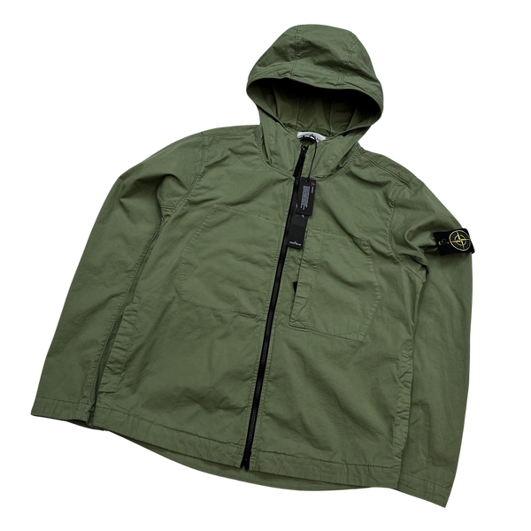 Stone Island 2023 Supima Cotton Twill Stretch TC Jacket - Small