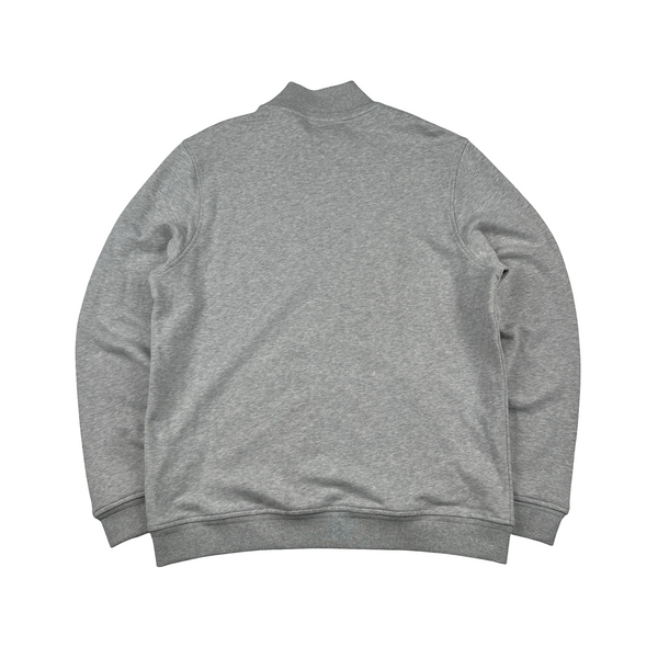 Belstaff Grey Zipped Cotton Jumper - XXL